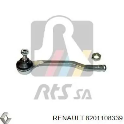 Comprar 8201108339 Renault (RVI) Rótula barra de acoplamiento exterior