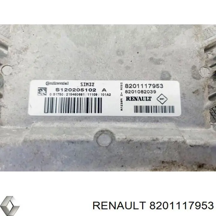 Unidad de control del motor  Renault (RVI) 8201117953 precio, desde 84,22 EUR