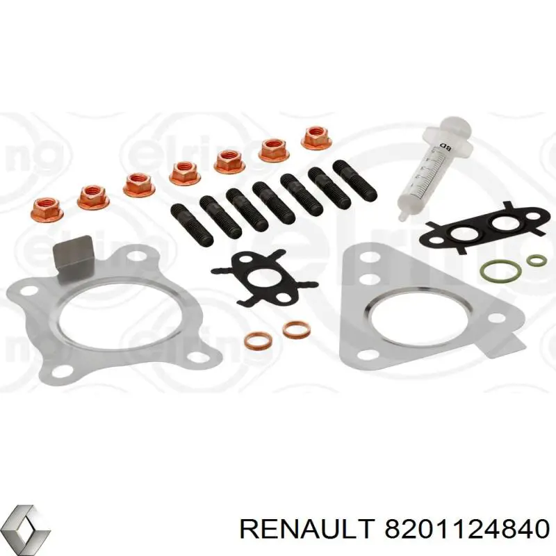 8201124840 Renault (RVI) turbocompresor