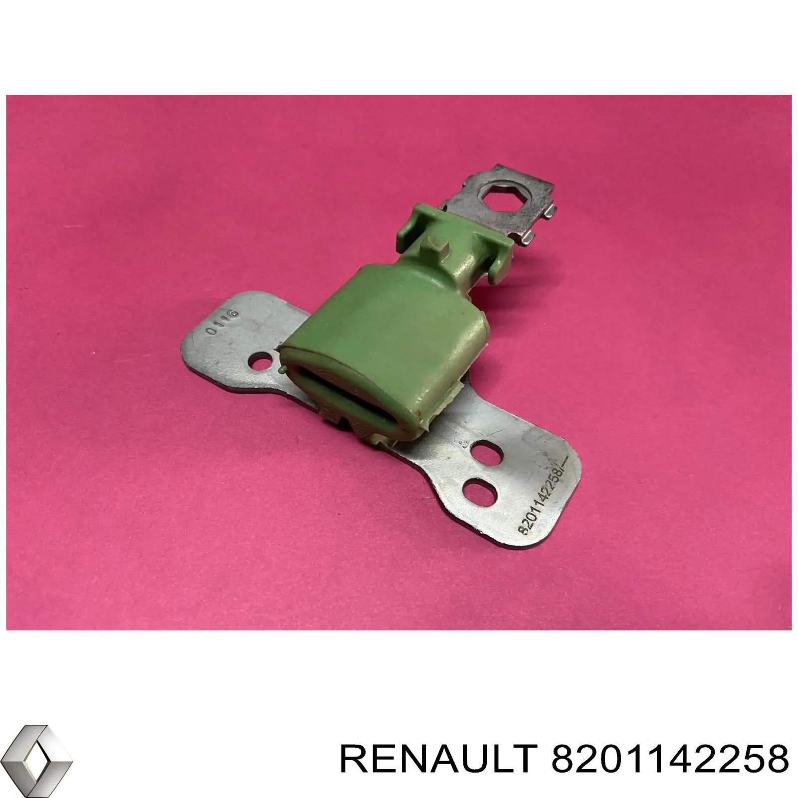 8201142258 Renault (RVI) pieza de fijación, sistema de escape