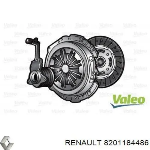 8201184486 Renault (RVI) embrague
