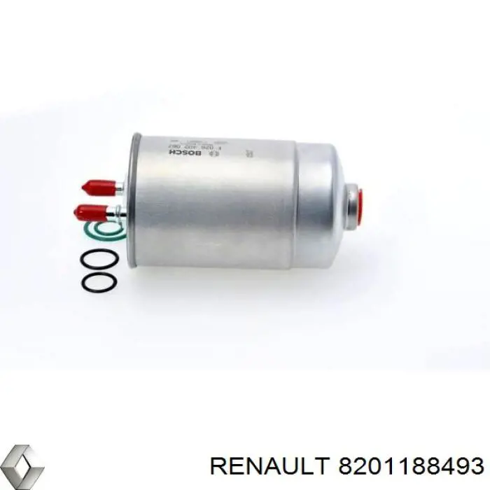 Comprar 8201188493 Renault (RVI) Filtro diesel