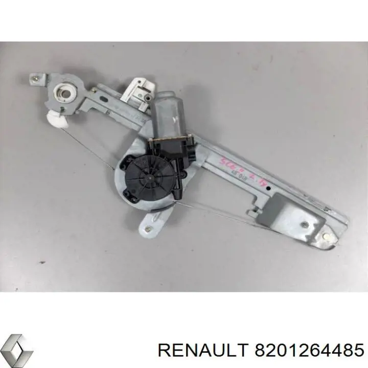 8201264485 Renault (RVI) mecanismo de elevalunas, puerta trasera izquierda