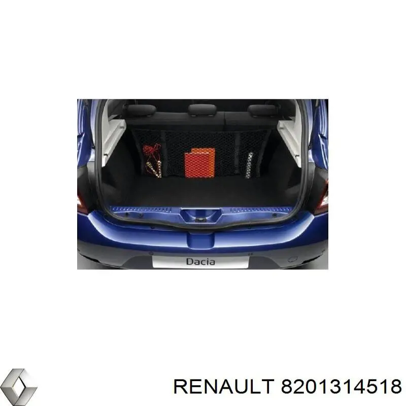 8201314518 Renault (RVI) cesta portaequipajes