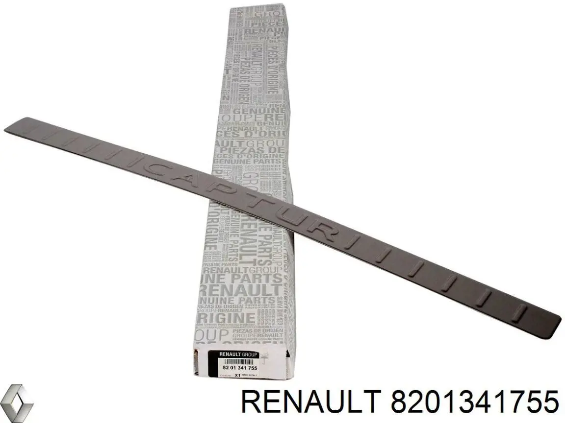Comprar 8201341755 Renault (RVI) Protector superior del parachoques trasero (estribo)
