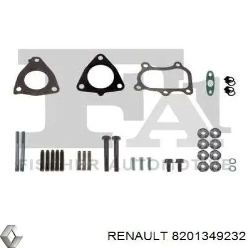 8201349232 Renault (RVI) turbocompresor