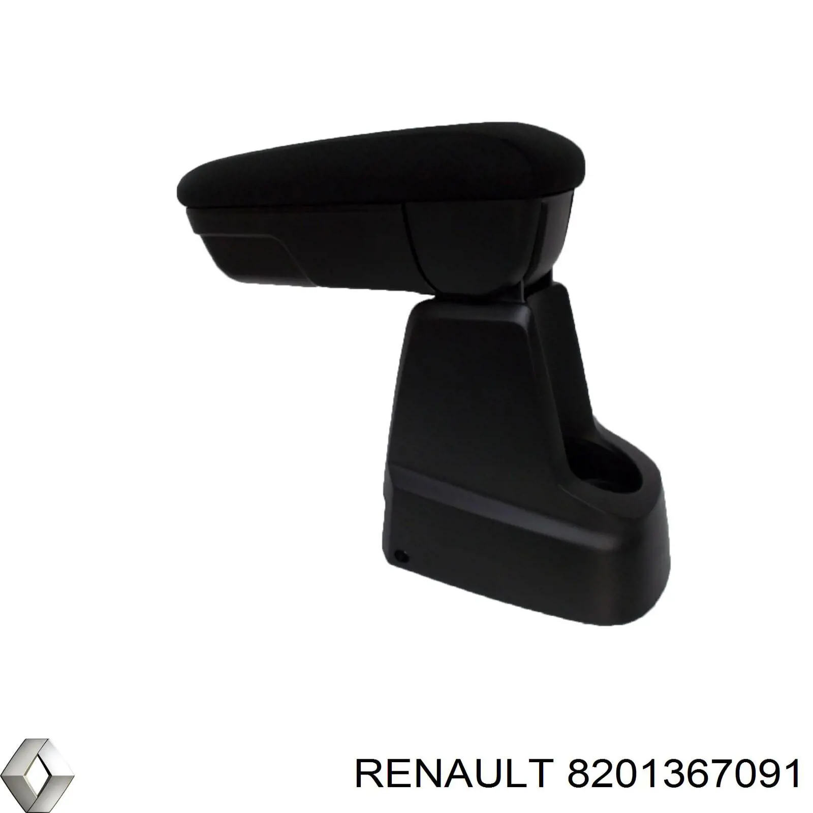 8201657108 Renault (RVI) Apoyabrazos de la consola central