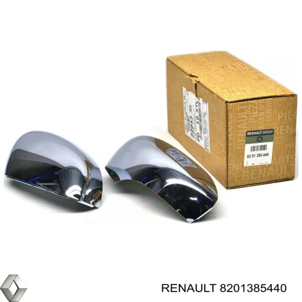 Juego de cubiertas de espejo retrovisor Renault (RVI) 8201385440 precio, desde 62,39 EUR
