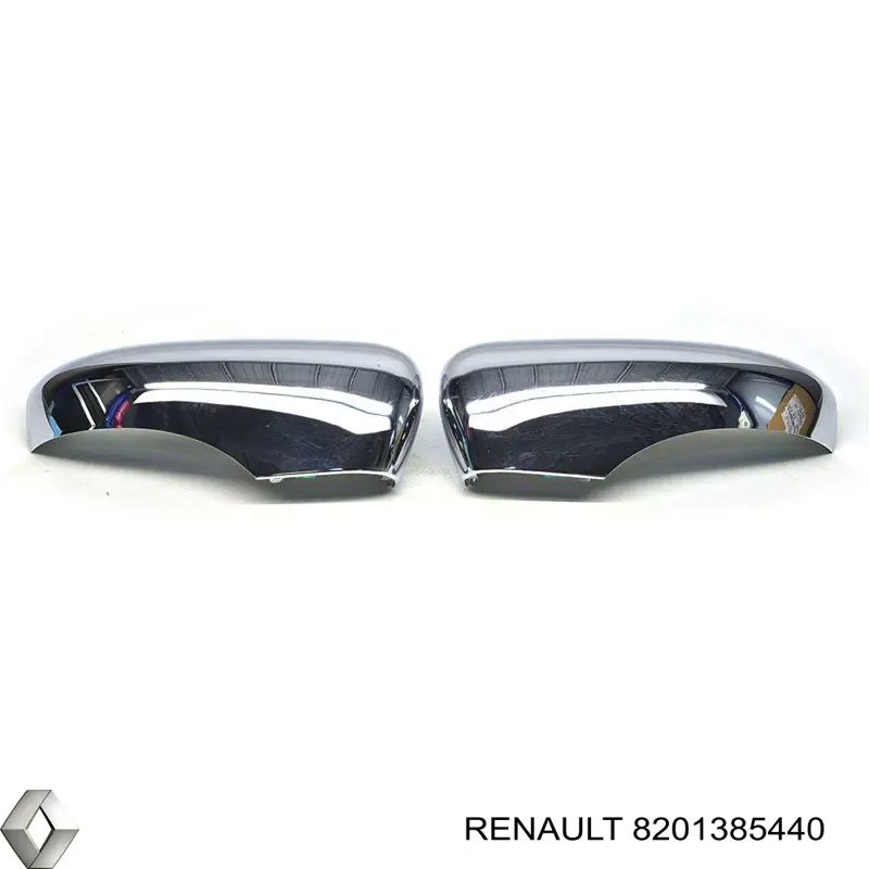 8201385440 Renault (RVI) Juego de cubiertas de espejo retrovisor