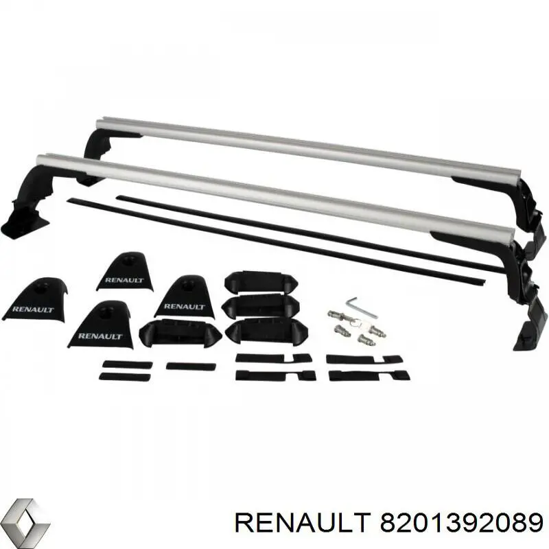 8201392089 Renault (RVI) Juego de barras transversales de techo