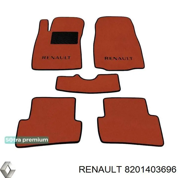 Comprar 8201403696 Renault (RVI) Juego de alfombrillas 