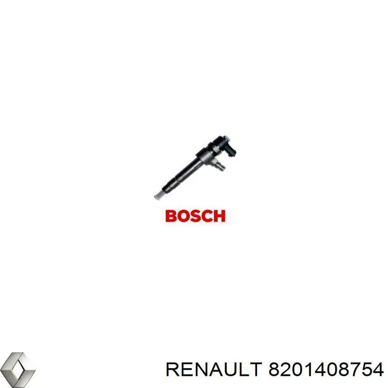 8201408754 Renault (RVI) Inyector de combustible