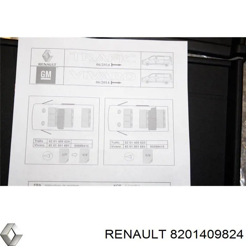  Renault (RVI) 8201409824 precio, desde 44,95 EUR
