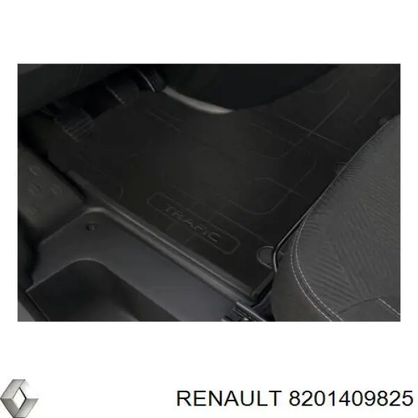 Comprar 8201409825 Renault (RVI) Alfombrilla de la tercera fila de asientos