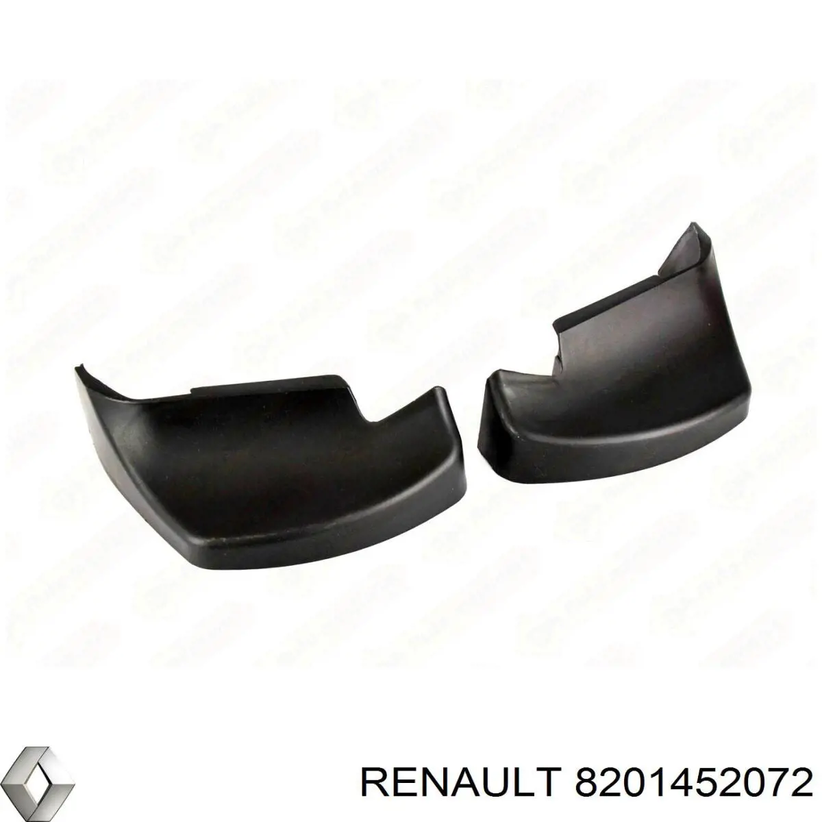 8201452072 Renault (RVI) Juego de faldillas delanteras