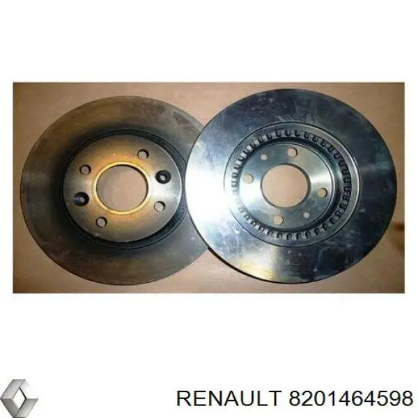 Disco de freno delantero Renault (RVI) 8201464598