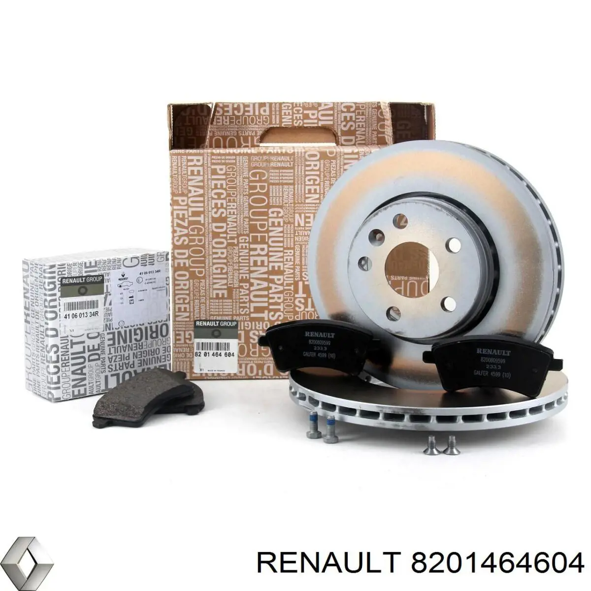 Frenos delanteros Renault (RVI) 8201464604 precio, desde 35,84 EUR