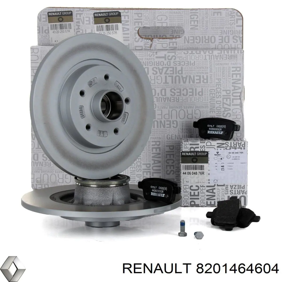 Comprar 8201464604 Renault (RVI) Freno de disco delantero