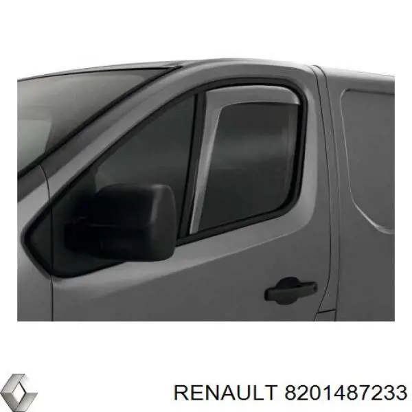Comprar 8201487233 Renault (RVI) Juego de deflectores de aire para ventanas, 2 piezas