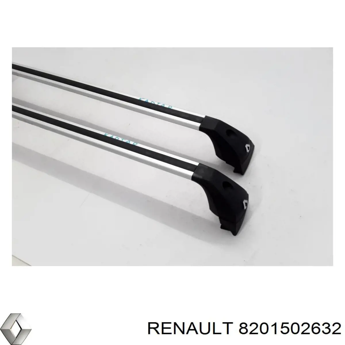 Juego de barras de techo transversal RENAULT 8201502632