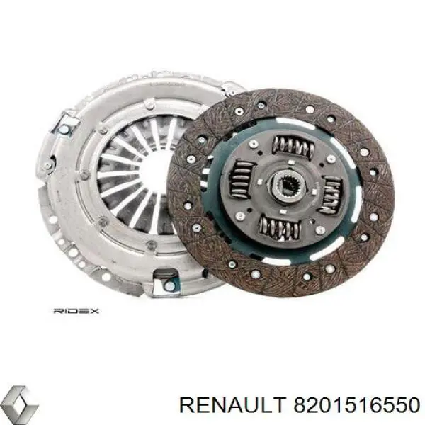 8201516550 Renault (RVI) embrague