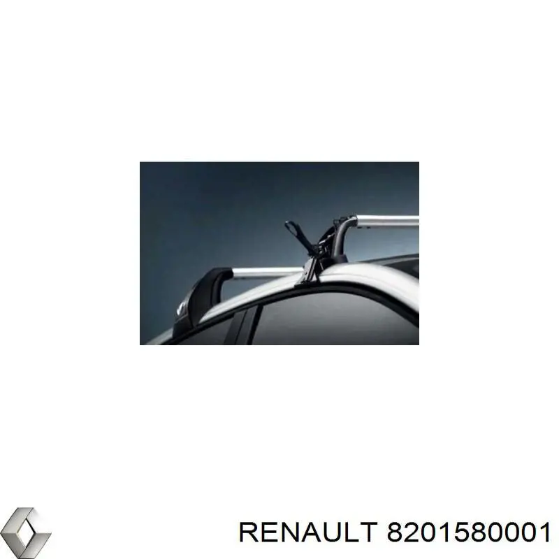 8201580001 Renault (RVI) juego de barras de techo transversal