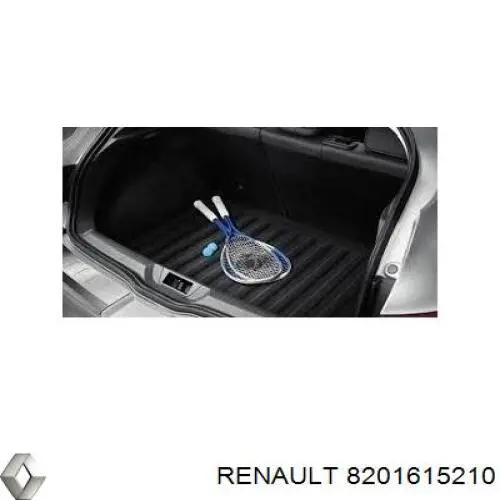 8201615210 Renault (RVI) Alfombra de maletero