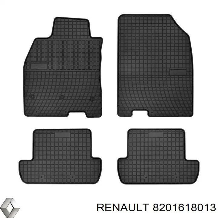 Alfombrillas de coche Renault (RVI) 8201618013 precio, desde 118,49 EUR