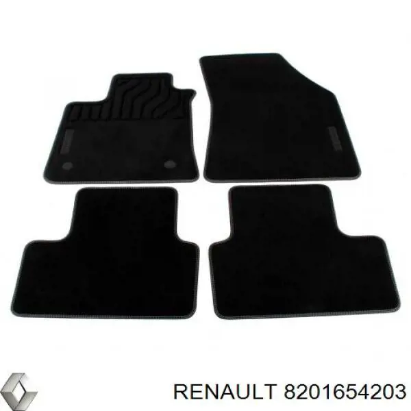Alfombrillas de coche Renault (RVI) 8201654203 precio, desde 134,20 EUR