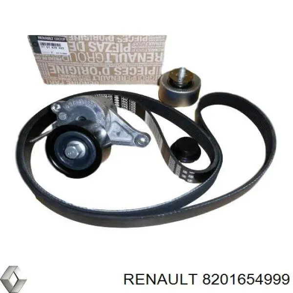 8201654999 Renault (RVI) Correa de transmisión, completo