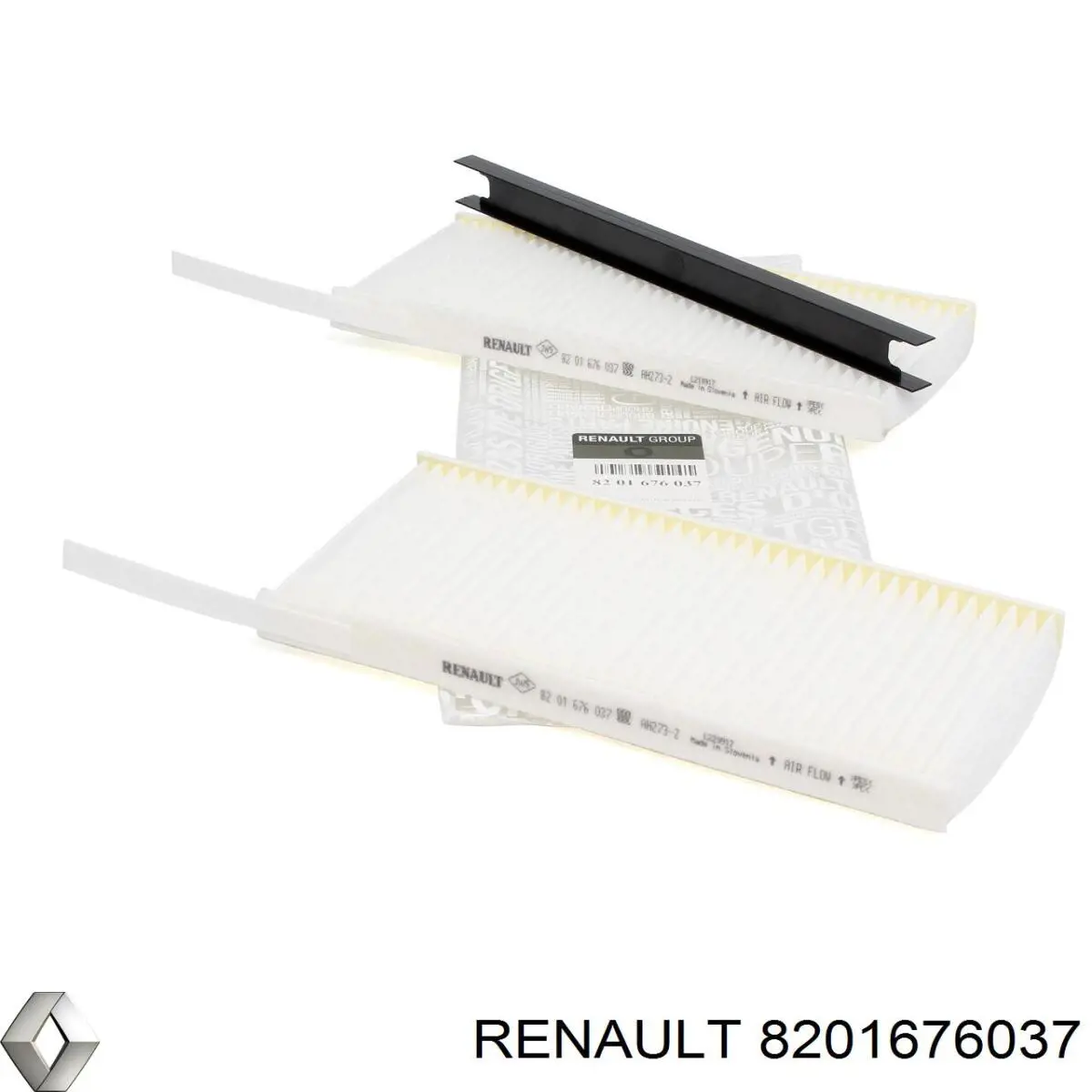 Filtro de habitáculo 8201676037 Renault (RVI)