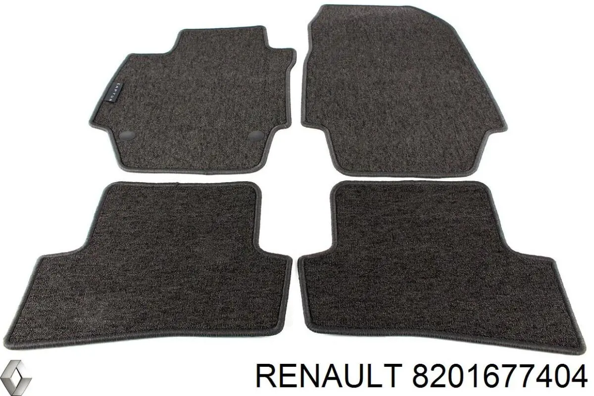 8201677404 Renault (RVI) Alfombrillas para coche