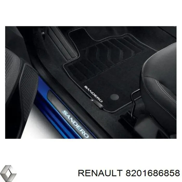 Cableado de enganche de remolque Renault (RVI) 8201686858