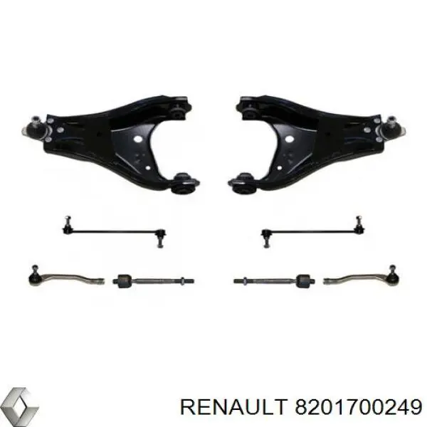 Comprar 8201700249 Renault (RVI) Protector superior del parachoques trasero (estribo)