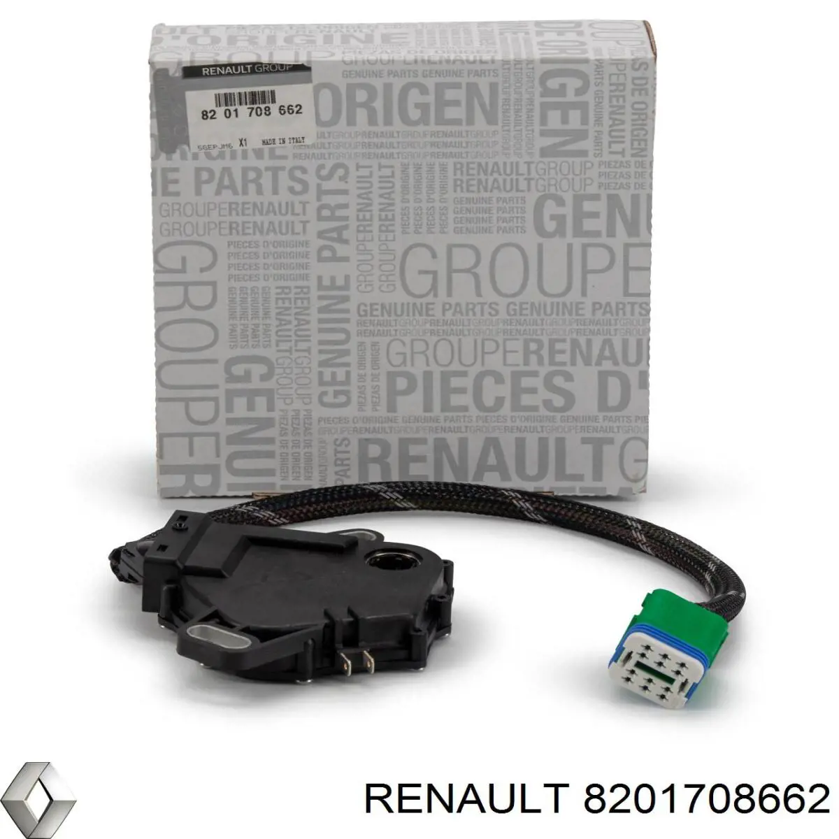 Comprar 8201708662 Renault (RVI) Sensor de posiciones de la transmisión automática