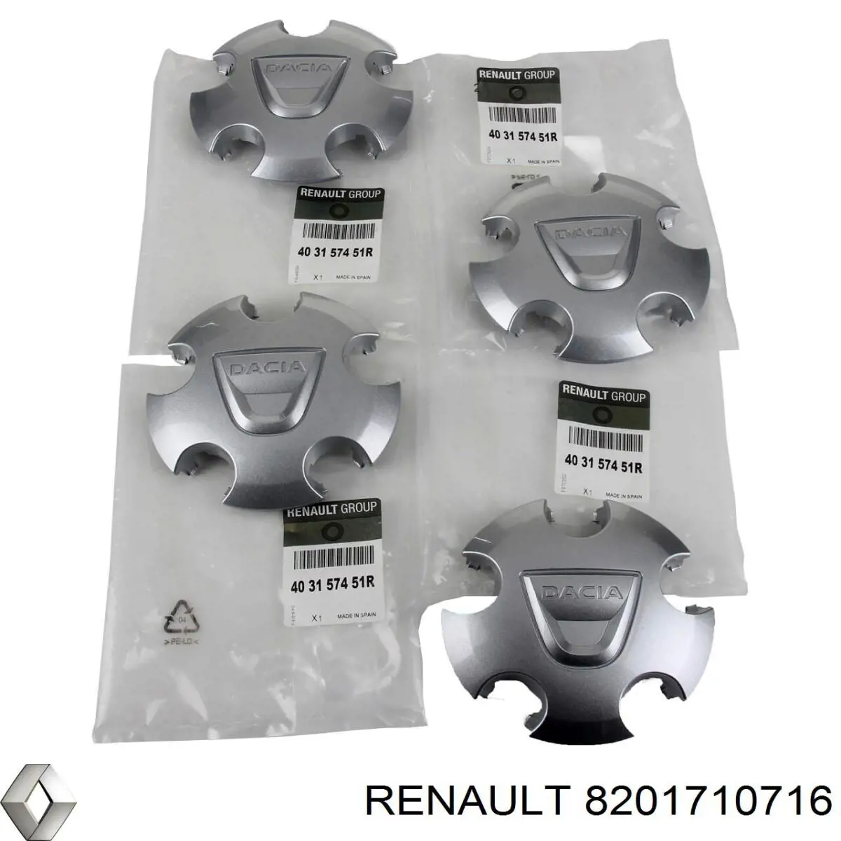 Comprar 8201710716 Renault (RVI) Juego de alfombrillas 