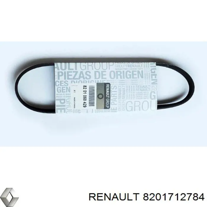 Comprar 8201712784 Renault (RVI) Correa trapezoidal