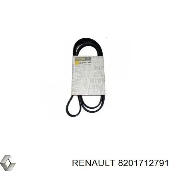 Correa de transmisión 8201712791 Renault (RVI)