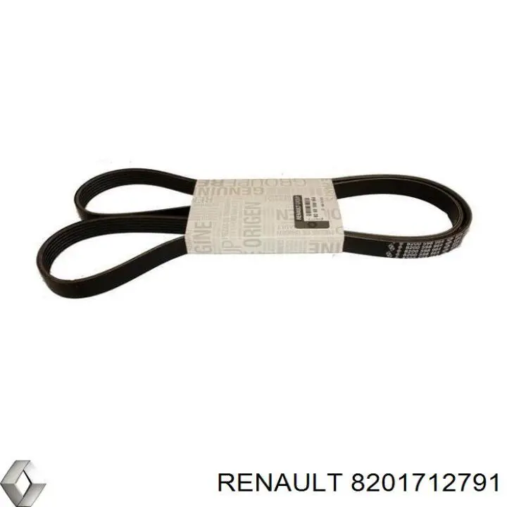 Comprar 8201712791 Renault (RVI) Correa de transmisión