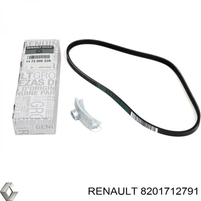 8201712791 Renault (RVI) Correa de transmisión, completo