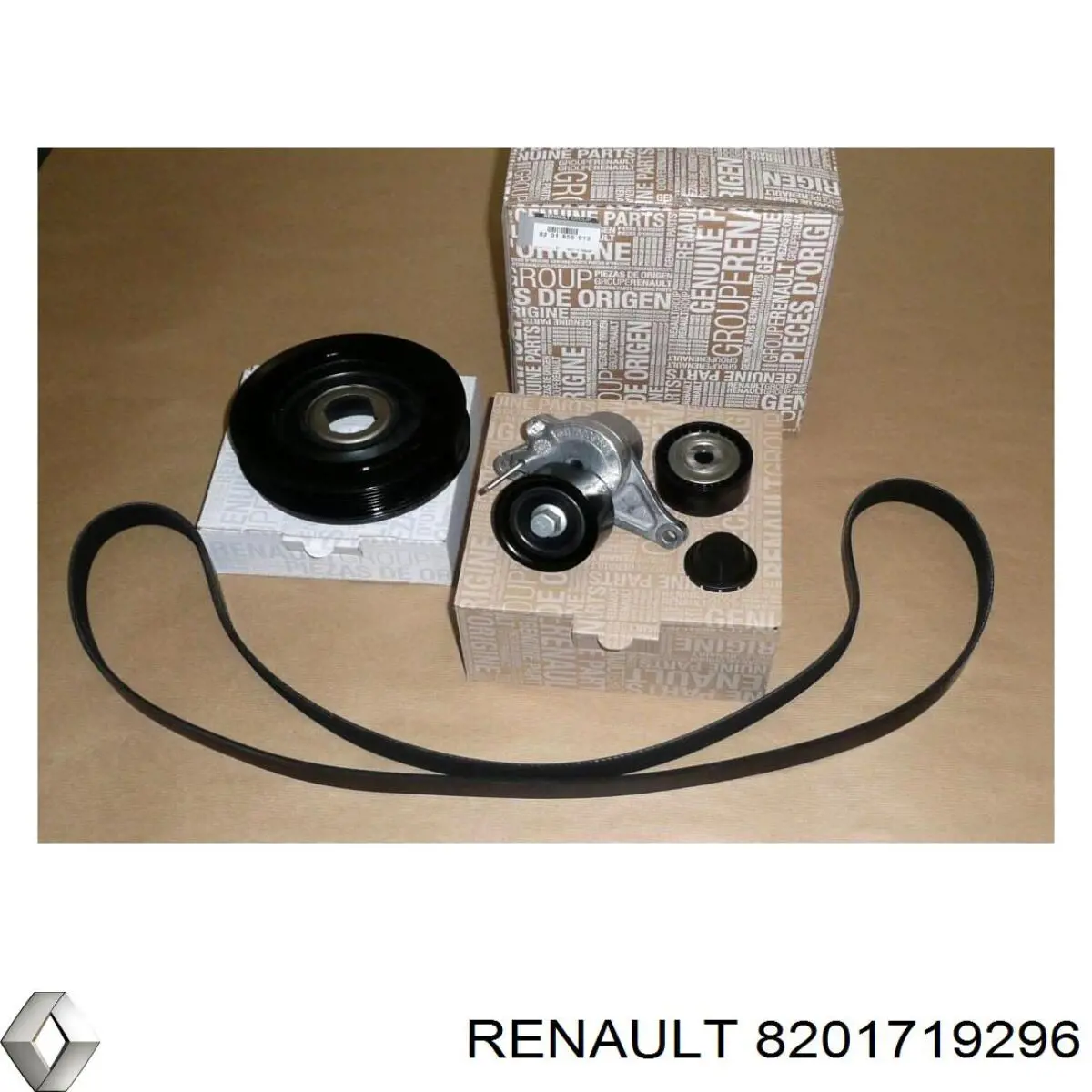 8201719296 Renault (RVI) Correa de transmisión, completo