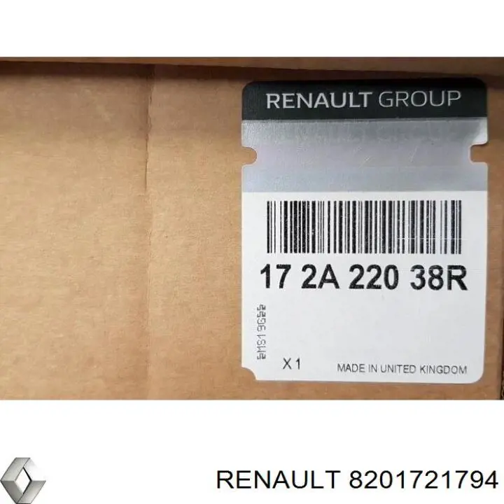 8201721794 Renault (RVI) culata