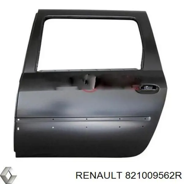 821009562R Renault (RVI) Puerta trasera derecha