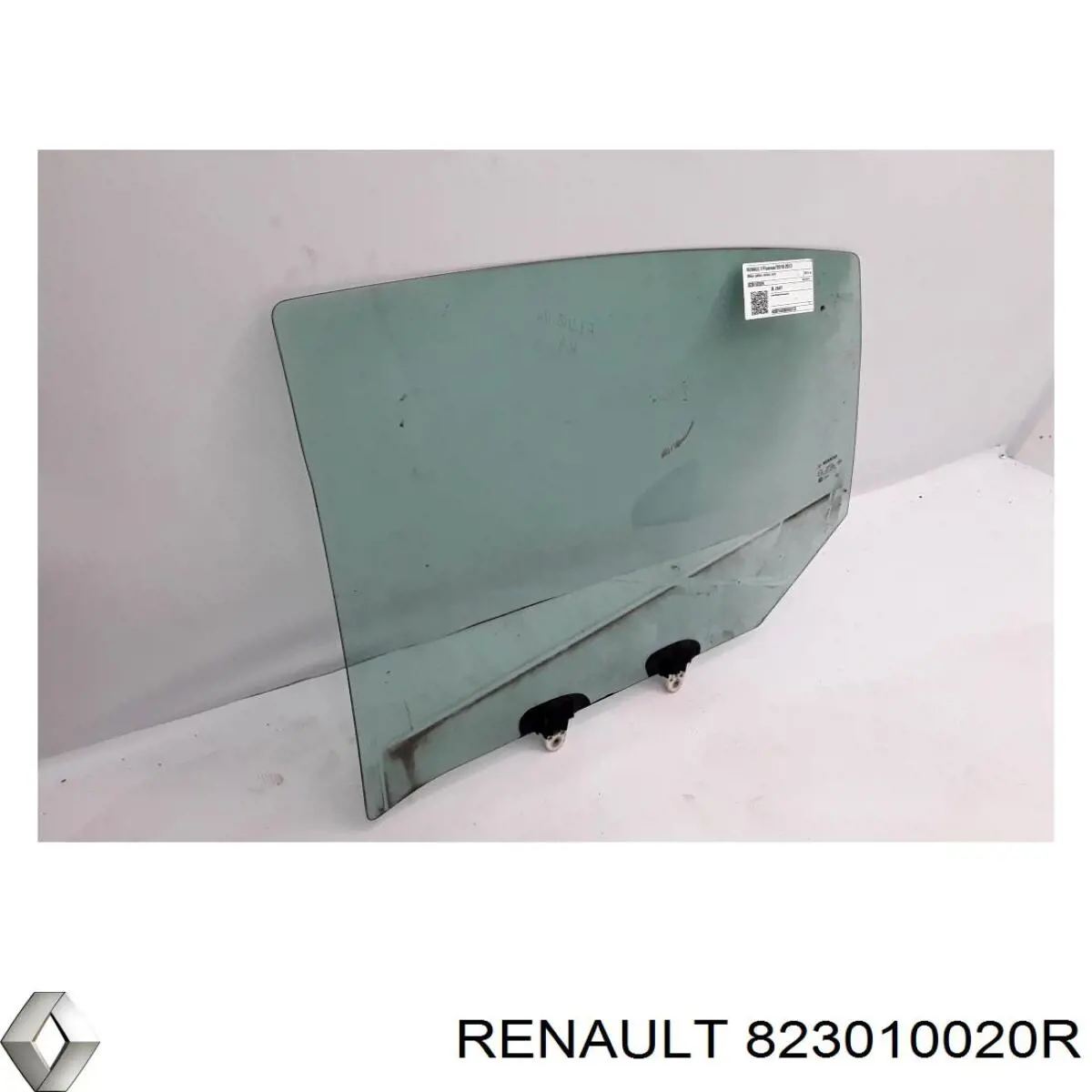 823010020R Renault (RVI) luna de puerta trasera izquierda