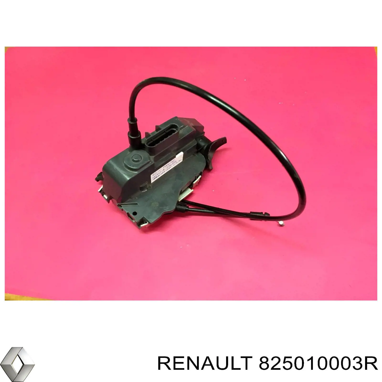 825010003R Renault (RVI) cerradura de puerta trasera izquierda