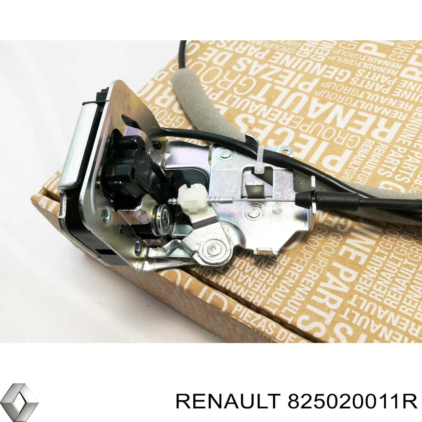 Comprar 825020011R Renault (RVI) Cerradura de puerta lateral corrediza derecha