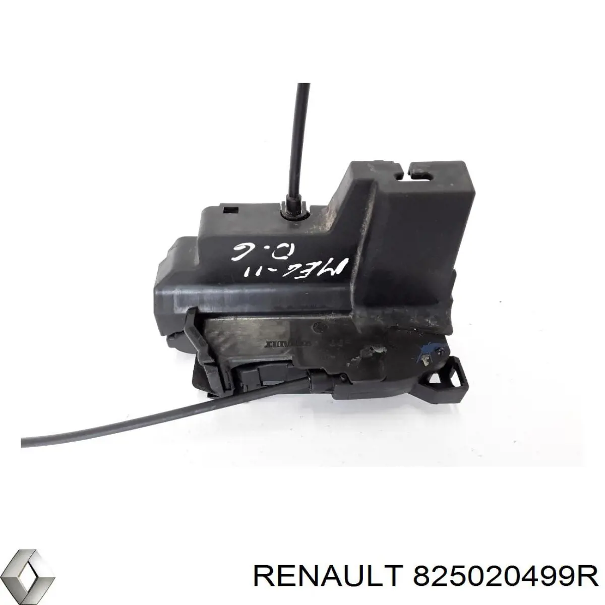 825020499R Renault (RVI) Cerradura de la puerta trasera derecha