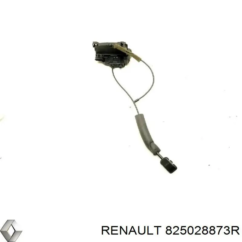 825028873R Renault (RVI) cerradura de puerta trasera derecha