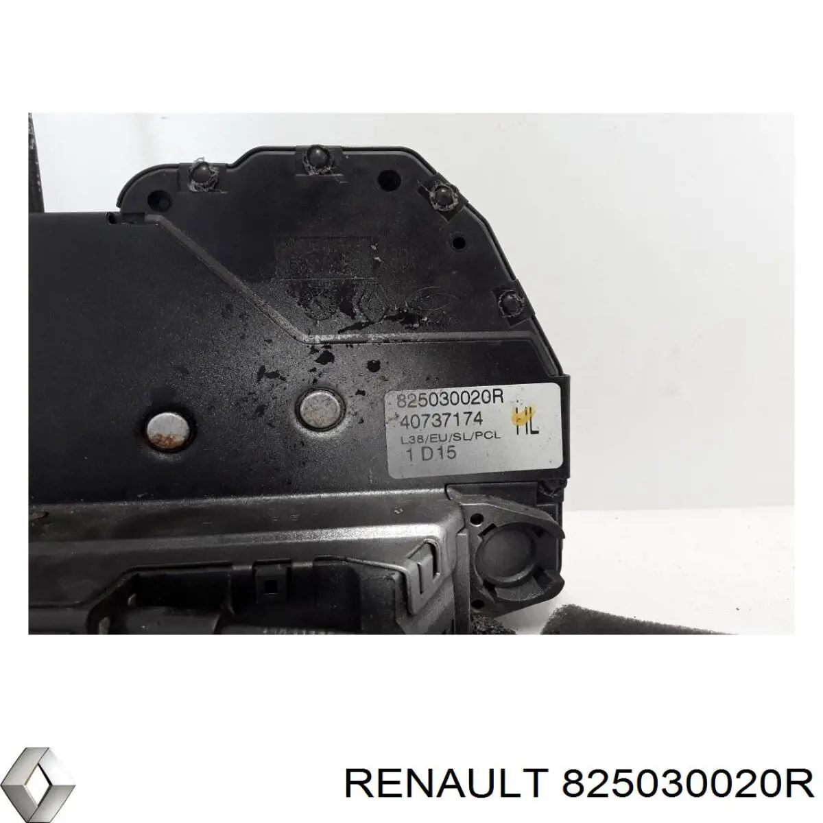 825030020R Renault (RVI) cerradura de puerta trasera izquierda