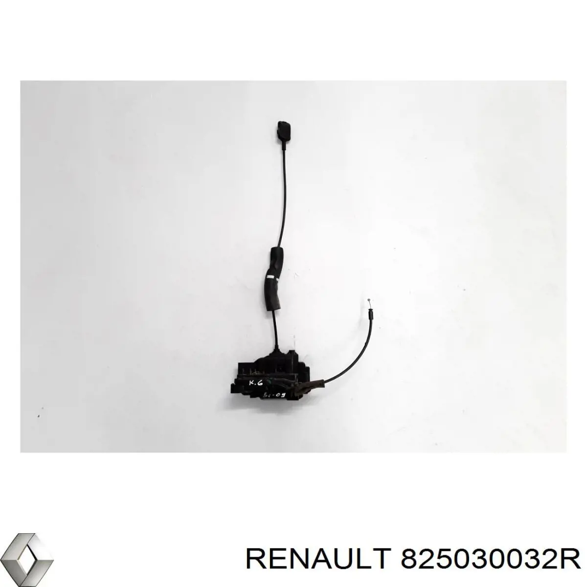 825030032R Renault (RVI) cerradura de puerta trasera izquierda